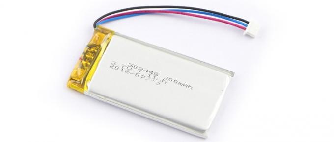 302448 3.7 V 300mah 리튬 폴리머 충전식 배터리 블루투스 헤드폰 배터리 0