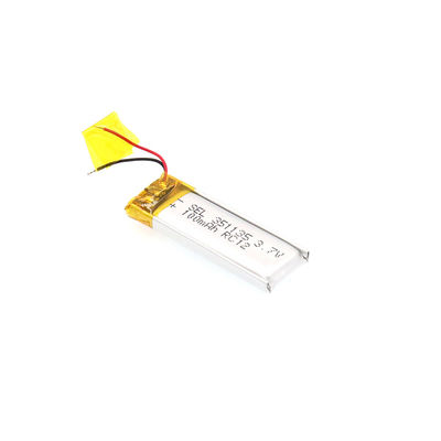 충전식 Lipo 배터리 3.7V 100mah 리튬 폴리머 배터리 완구 전동 공구