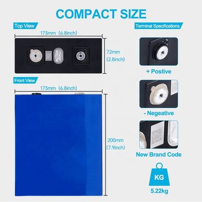 MSDS 세륨 주문 리튬 이온 건전지는 280ah 3.2 V Lifepo4 건전지를 포장합니다