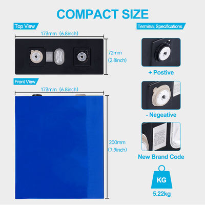 3.2Volt 280ah 1C 힘 태양계를 위한 주문 리튬 이온 건전지 팩