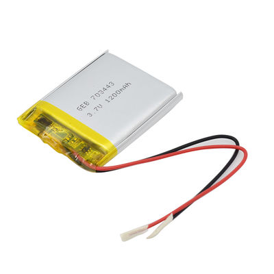 0.2C 3.7v 1200mah 리튬 이온 폴리머 배터리