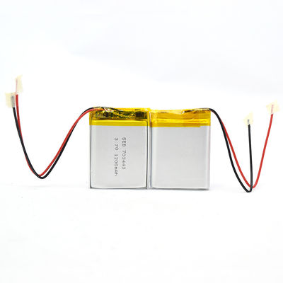 0.2C 3.7v 1200mah 리튬 이온 폴리머 배터리