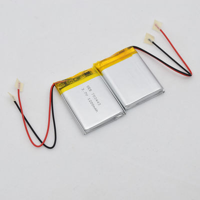 0.2C 3.7v 1200mah 리튬 이온 폴리머 배터리