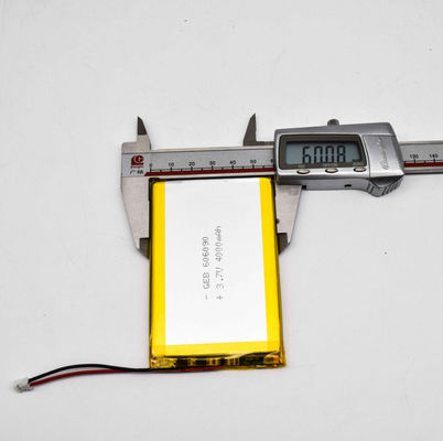 충전식 606090 Lipo 유형 리튬 이온 3.7 V 4000mah 리튬 폴리머 배터리