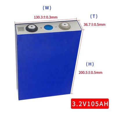 장난감을 위한 본래 Lifepo4 3.2 V 105ah 리튬 이온 인산염 건전지 3C