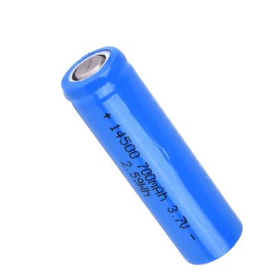 재충전용 14500 Lifepo4 3.2 V 600mah 건전지 800times 주기 생활