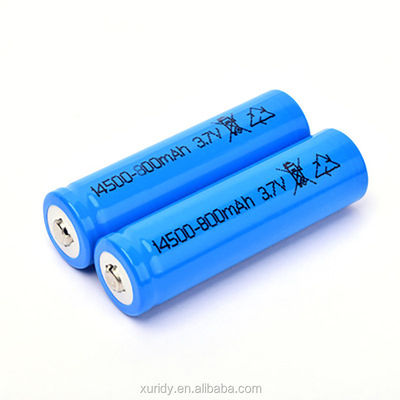 재충전용 14500 Lifepo4 3.2 V 600mah 건전지 800times 주기 생활