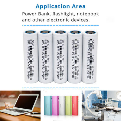 고용량 3.7V 3200mAh INR 18650 리튬 이온 배터리 원통형