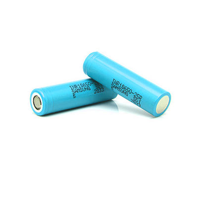 전기 자전거 3.7V 2500mAh 20A 25R 18650 리튬 이온 배터리 0.05kg