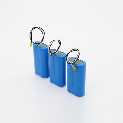 18650 3.7v 4400mah 1s2p WiFi 사진기를 위한 주문 리튬 이온 건전지 팩