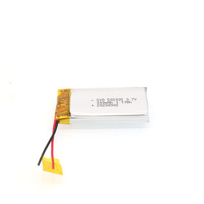 302448 3.7 V 300mah 리튬 폴리머 충전식 배터리 블루투스 헤드폰 배터리