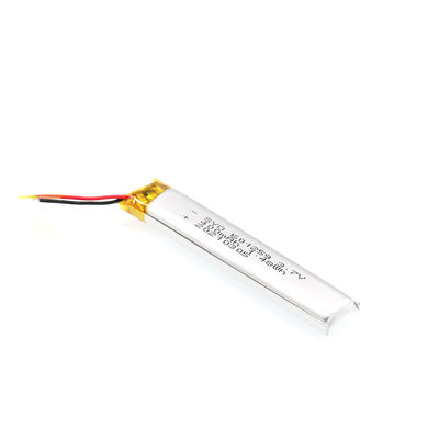831636 3.7V400mah 리튬 이온 폴리머 배터리 팩 저온