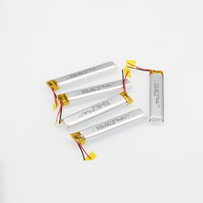 831636 3.7V400mah 리튬 이온 폴리머 배터리 팩 저온