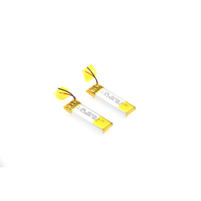 IEC61233 표준 3.7V80mAh 리튬 이온 폴리머 배터리 스마트 웨어러블 제품