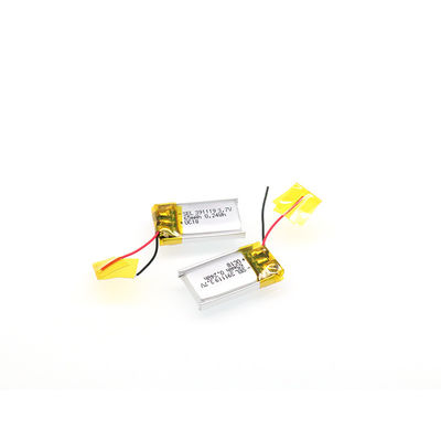 의료 기기용 0.2C 3.7V65mAh 마이크로 리튬 이온 폴리머 배터리