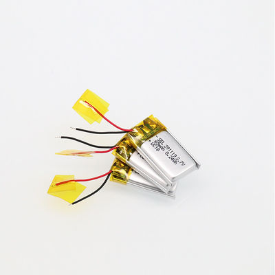 의료 기기용 0.2C 3.7V65mAh 마이크로 리튬 이온 폴리머 배터리