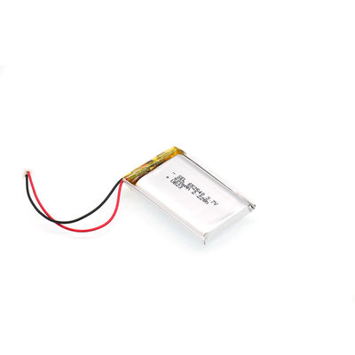 똑똑한 팔찌를 위한 3.8V 100mAh 500830 초박형 재충전용 리튬 중합체 건전지