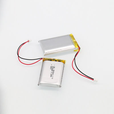 똑똑한 팔찌를 위한 3.8V 100mAh 500830 초박형 재충전용 리튬 중합체 건전지