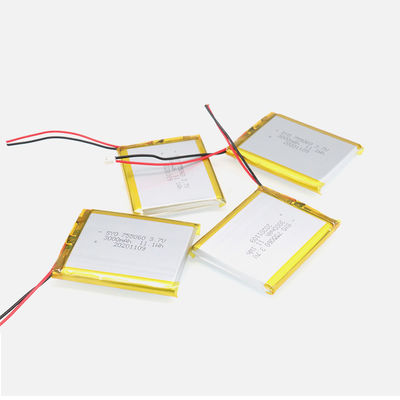 정연한 재충전용 리튬 이온 중합체 건전지 팩 3.7 V 3000mAh 11.1Wh