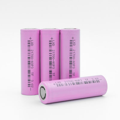 4000MAh 3.6V 21700 충전식 손전등 배터리 대용량