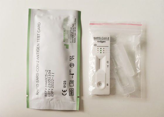 고급 품질 셀프-테스팅 빠른 SARS-CoV-2 항원 시험 카드 위에 시험 여행